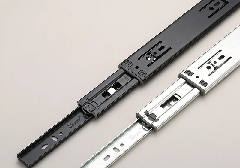 Furniture Drawer Slide Rail Track Computer Desk Keyboard Tray