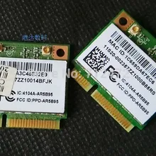 SSEA оригинальных новых Беспроводной карты для Atheros AR5B95 AR9285 половинной высоты MINI-PCI карты для IBM lenovo 802.11b/g/n 150 Мбит/с