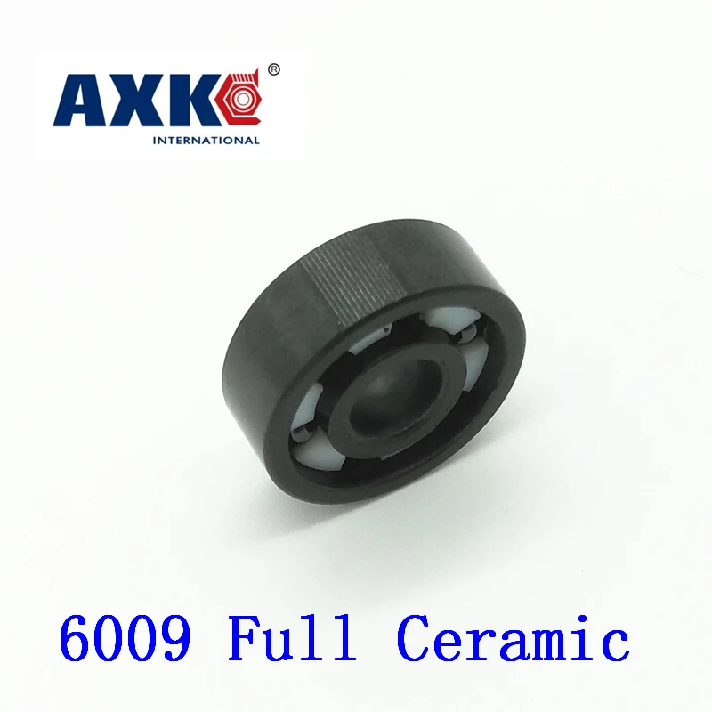 

Axk 6009 Full Ceramic Bearing ( 1 Pc ) 45*75*16 Mm Si3n4 Material 6009ce All Silicon Nitride Ceramic Ball Bearings
