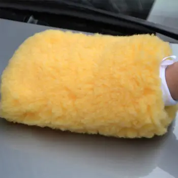 

Microfiber Car Detailing Washing Soft Glove Wash Glove Cleaning Tools Washing Glove Car