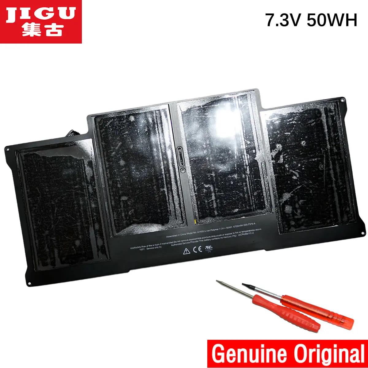 Оригинальный аккумулятор JIGU для MacBook Air 13 дюймов модель A1369 Mid 2011 A1466 A1405 020 7379 A MC965