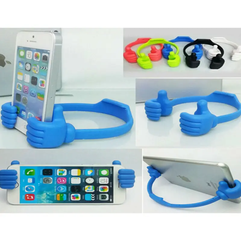 Модный милый держатель подставка для смартфона iPhone 4/5/6/7 7 PLUS Samsung HTC Xiaomi redmi цветной