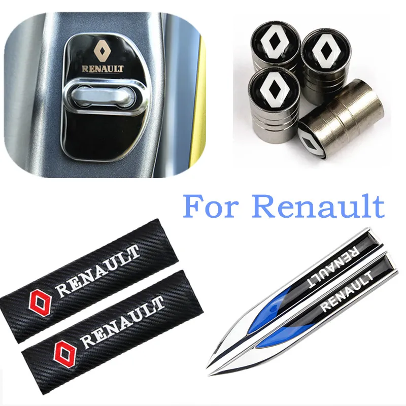 Стайлинг автомобиля автомобильные чехлы эмблемы дверных замков для Renault megane 2 scenic