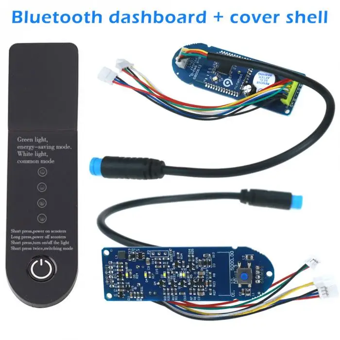Bluetooth монтажная плата приборной панели адаптер запчасти электрических скутеров с крышкой в виде ракушки для Xiaomi Mijia M365 C55K по доступной цене