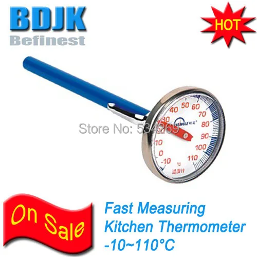 

New Kitchen Thermometer with 129mm Probe Testing Food Temperature Instrument