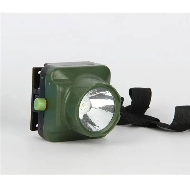 Налобный фонарь, перезаряжаемый фонарь, надевающийся на голову, уличная Эластичная головная повязка, Головной фонарь, сильный свет, маленький размер(зеленый