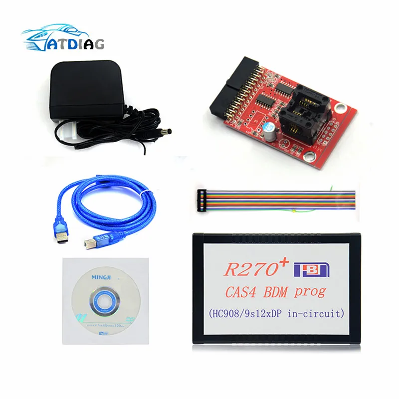 Программатор R270 + V1.20 Auto CAS4 BDM профессиональный программатор для bmw key prog