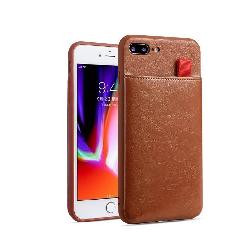 For iPhone X XR XS Max Luxury PU Leather Card Slots Stand Personalized Phone Case Slim Cover For iPhone 11 Pro Max 6 6S 8 7 Plus