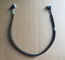 Free Shipping 65CM MiniSAS SFF-8643 to SFF-8643 Hard Disk Raid Data Cable Comply SAS3.0 12Gb/s