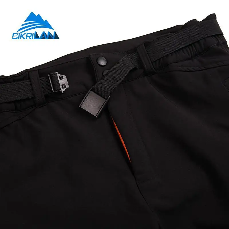 Hombres escalada esquí Softshell pantalones de deportes de invierno térmica impermeable pesca Camping Trekking al aire libre senderismo esquí