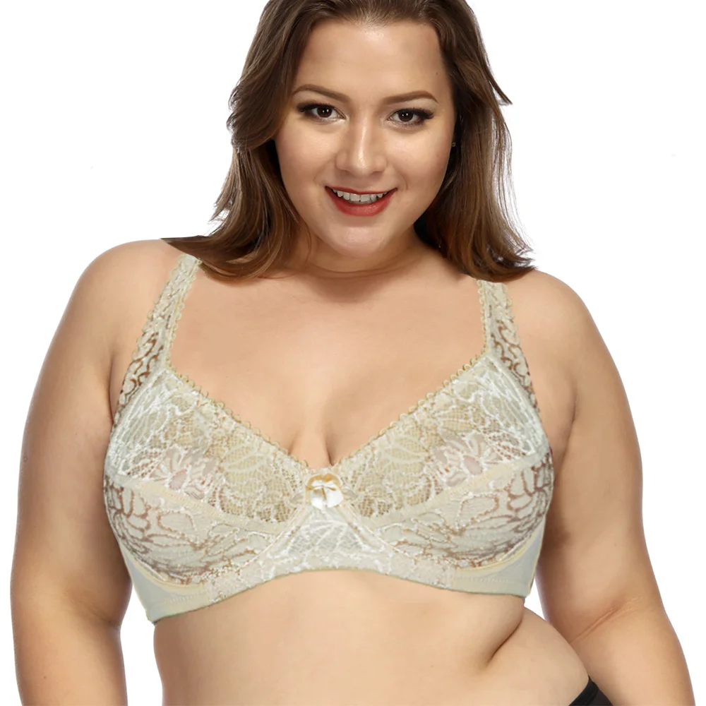 Bras For Women Lace Bra Adjusted Straps Underwired Sexy Ladies 