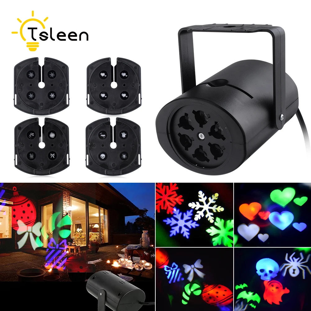 

RGB RGBW LED Stage Light Laser Projector Lamp Heart Snow Spider Bat Christmas Party Landscape Light Garden Lamp Outdoor Lighting