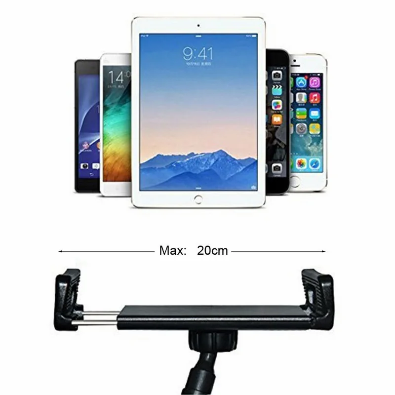Portefeuille Gooseneck Flexible Long Arm Lazy Bracket Phone Holder Cellphone Stand Clip For iPad mini Tablet 360 Degree Rotating (5)