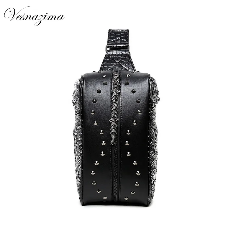 Серебряные мужские дорожные сумки старинные Crossbody для мальчика Запад Стиль
