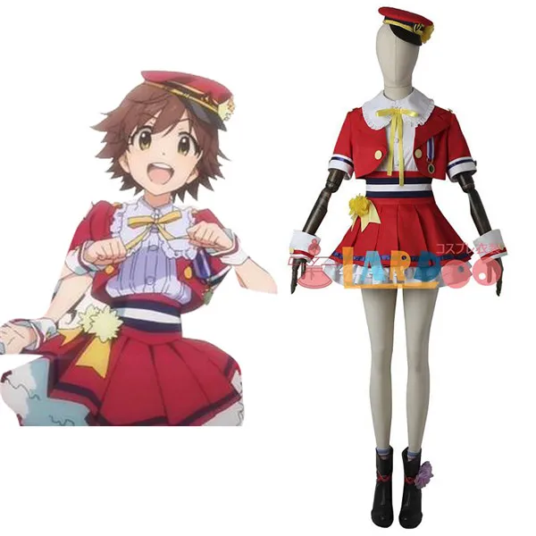

2019 Hot Sale Cosplay Costume THE IDOLM@STER new generations girls Mio TOP+Skirt lovely full sets