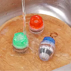 Кухонный активированный уголь водопроводный кран бытовой очиститель воды Удаление ржавчины осадочный фильтр Подвесной Кран