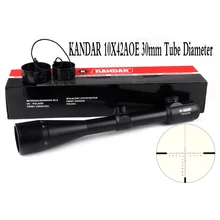 Tactical Optical Sight KANDAR 10×42 AOE Glass Reticle RifleScope Hunting Rifle Scope