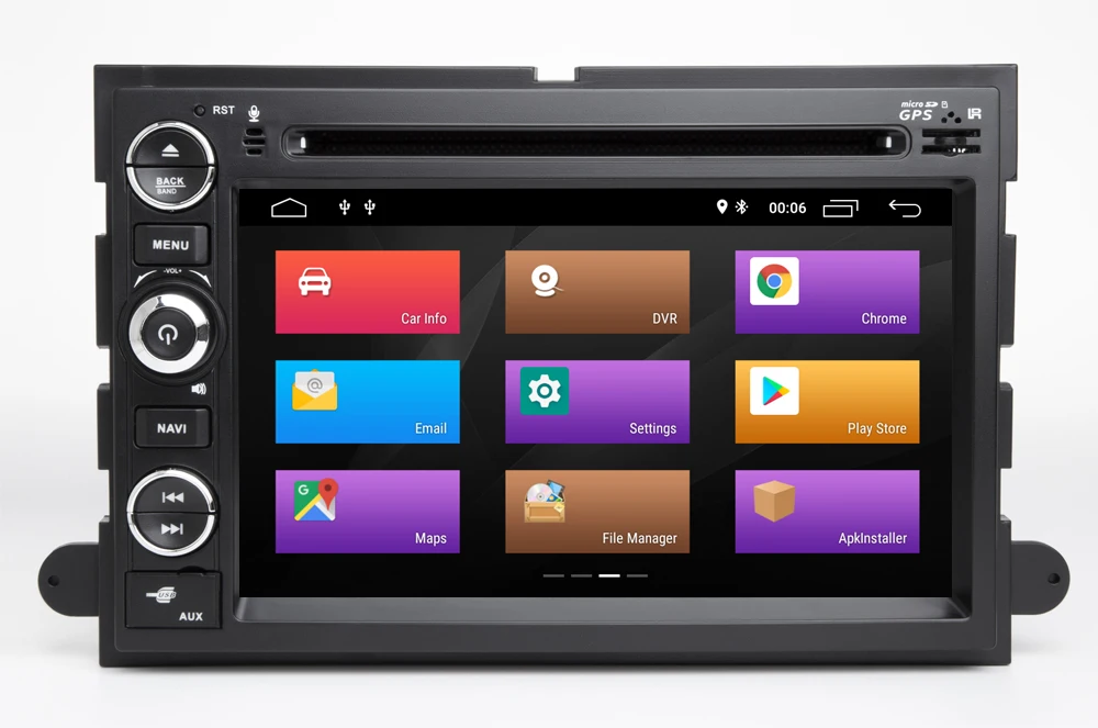 7'Android 9.0 Quad Core CAR DVD GPS Player For Ford F150 Fusion Expedition Mustang Explorer Edge Escape Mercury Radio Stereo Map