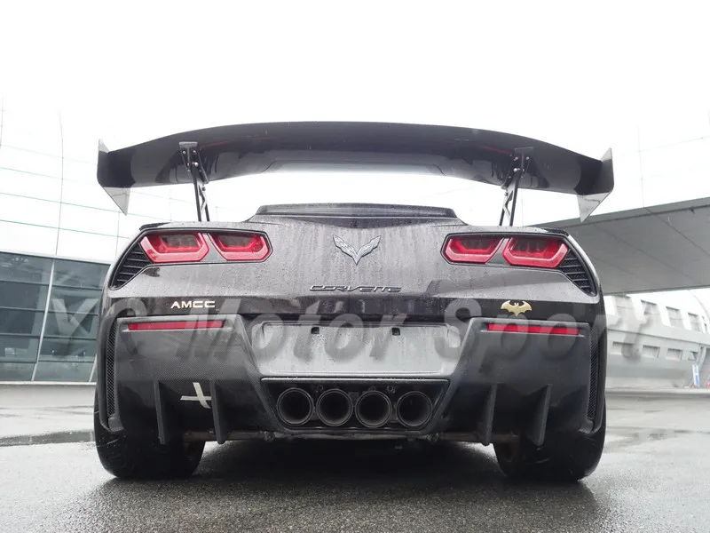 2014-2015 Chevrolet Corvette C7 RK-Sports Style Rear Diffuser CF (25)