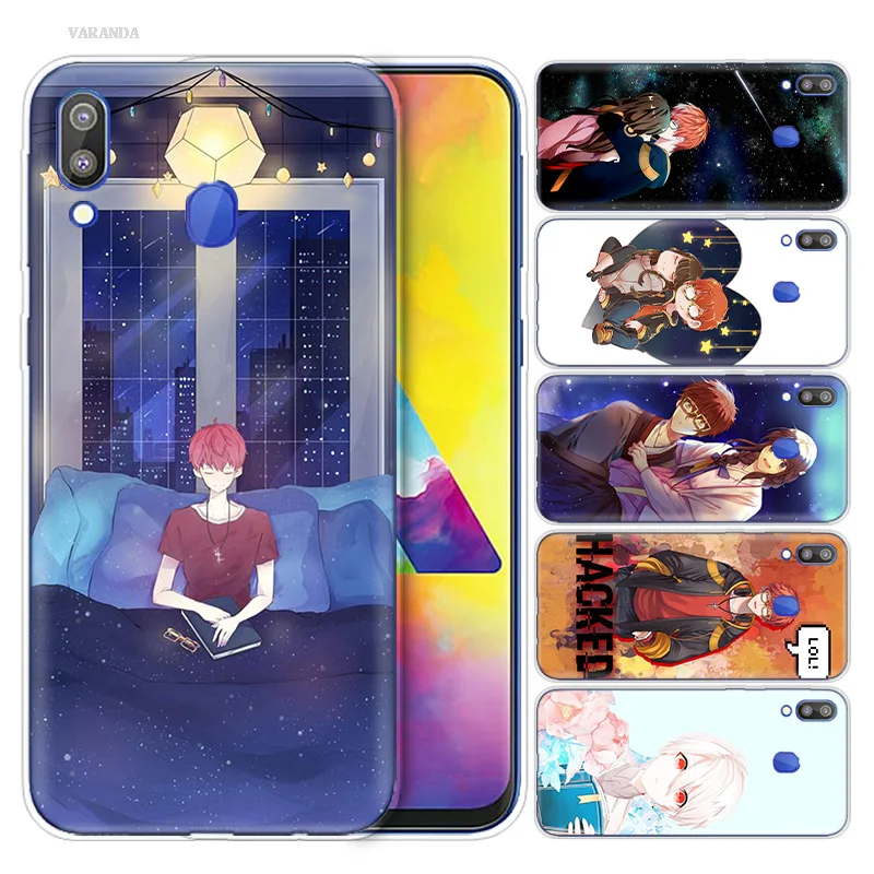 

707 Mystic Messenger Anime Cartoon Case for Samsung Galaxy S9 S8 S7 S6 Note 9 8 A6S A8S A8 Star A9 A7 Edge Plus 2018 Case Fundas