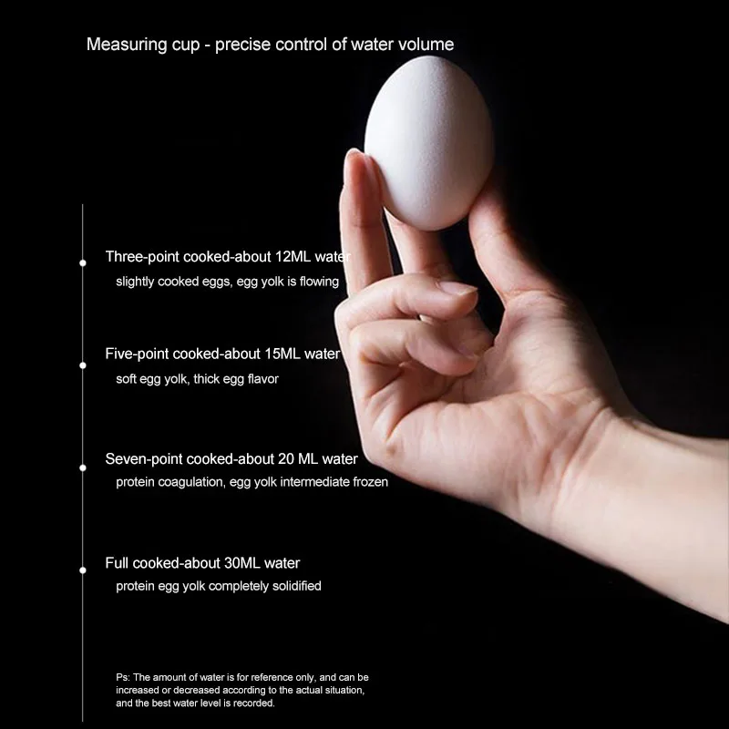 Многофункциональная яичная плита для домашнего мини-завтрака Пароварка для яиц Автоматическое отключение питания антисухое яичное котел из нержавеющей стали 220 В