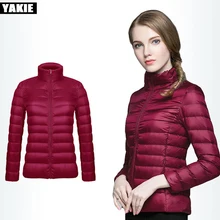 Зимнее пальто женские куртки новые зимние куртки женские 90% пуховики Короткие тонкие утепленные пуховики женская верхняя одежда