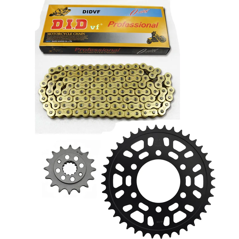 MOTORCYCLE 520 CHAIN Front & Rear SPROCKET Kit Set FOR Kawasaki Road ZXR400 H2,L1-L9 (ZX-4),R (ZX400J2) Japan 1 set motorcycle front