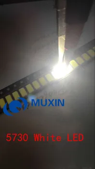 

3000pcs Free shipping SMD 5630 LED 5730 SMD Leds 40-60LM Lamp light-emitting LED Diodes Chip whtie for LED