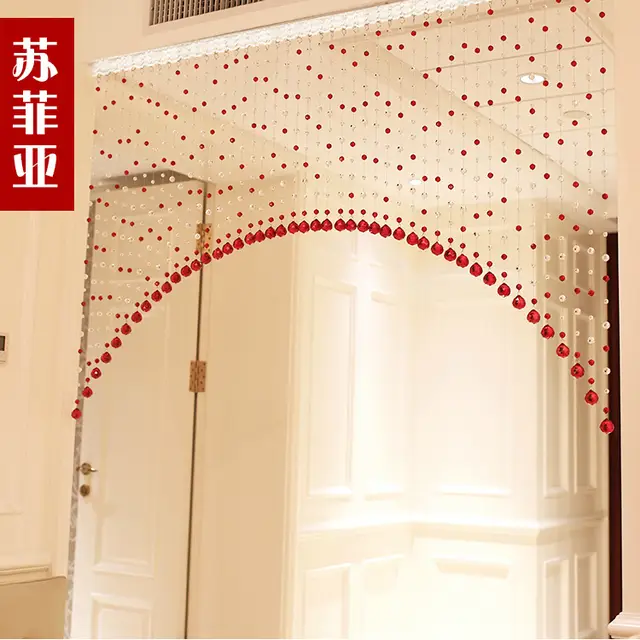 2015 Hot Sale Arch Crystal Bead Curtains For Hotel Office Or Home