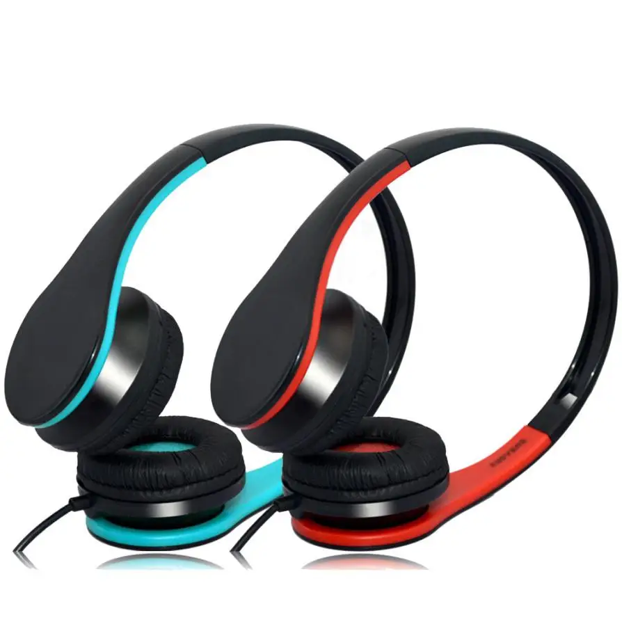 Headphones with Mic MIcrophone Sport Wired Gaming Headset Stereo