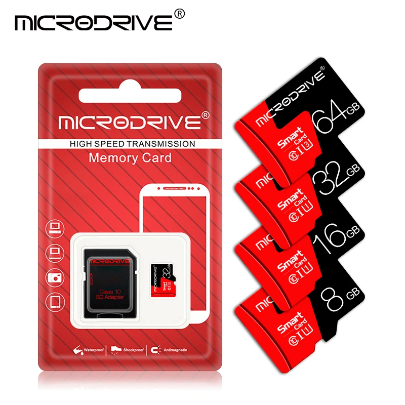 Карта micro sd, 64 ГБ, 32 ГБ, 16 ГБ, 8 ГБ, флеш-накопитель, карта памяти micro sd, 128 ГБ, 256 ГБ, карта Micro sd, класс 10, карта памяти