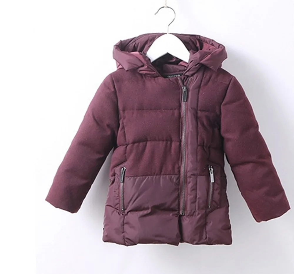 

Autumn Kids girl Plaid patterned warm padding Clothes Children Outwear For girls Clothing Coats warm jacket 881