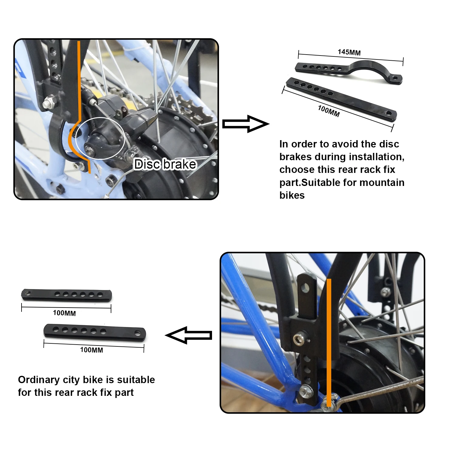 Sale Bafang  8FUN 48V1000W BBSHD  48V 12.8Ah Rack Battery Mid Drive Motor Ebike Conversion Kit Light 5