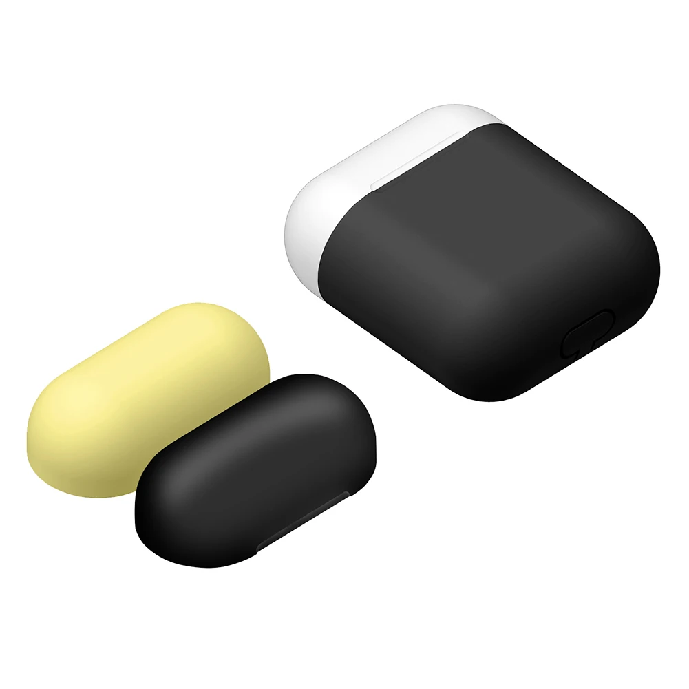 

For Sport Headphone For Apple /AirPods Case Protect Silicone Box Skin For AirPod Earphone Charger Cover For Wireless Earphones