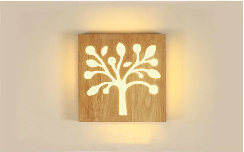 Wood Wall Light 21
