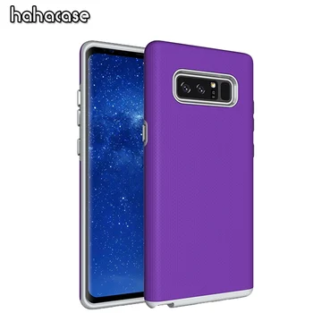 

10pcs Dual Layer Armor Anti-Shock Case For Samsung Galaxy S10 E S9 S8 Plus S7 Edge Note 9 8 Hybrid PC+TPU Shockproof Back Cover