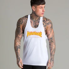 Мужская летняя спортивная майка для фитнеса, модная мужская одежда, свободная дышащая майка без рукавов, майка для тренировок