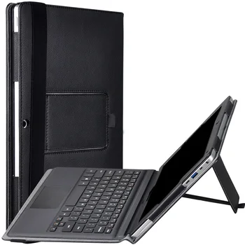 

Case For CHUWI Surbook Mini Litchi Pattern PU Leather Tablet and Keyboard 2 in 1 Tablet Case for Surbook Mini 10.8 inch Funda