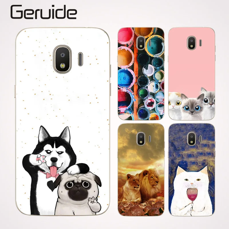 

Geruide For Samsung Galaxy J2 Pro 2018 J250F Case Cover, Printed Soft Silicon Cases For galaxy j2 pro 2018 j250f TPU Back Cover