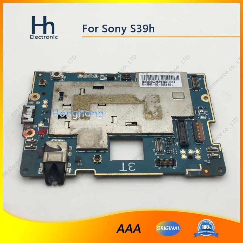 Оригинальный Разблокирована Рабочего Для Sony Xperia C S39h C2305 Материнская Плата Логика