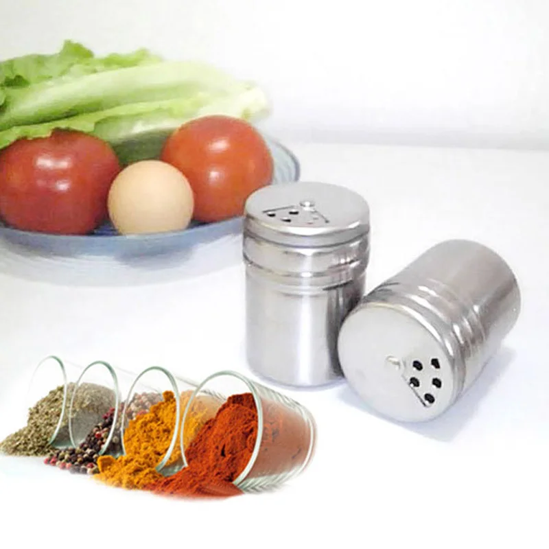 Buy Stainless Steel Salt Container Salt Spice Jar