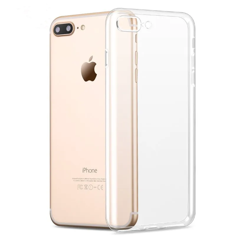Fashion Transparent Silicone Phone Case For iPhone X XS XR Max 8 7 6 6S Plus Clear protection Back Cover |