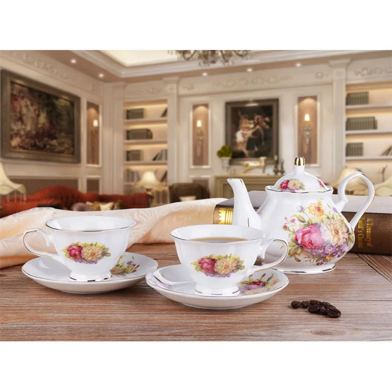 Выберите Британский Королевский Костяной фарфор керамические кофейные чашки чайная чашка и блюдце набор улучшенных фарфоровых чашек для подарка, доступны три цвета