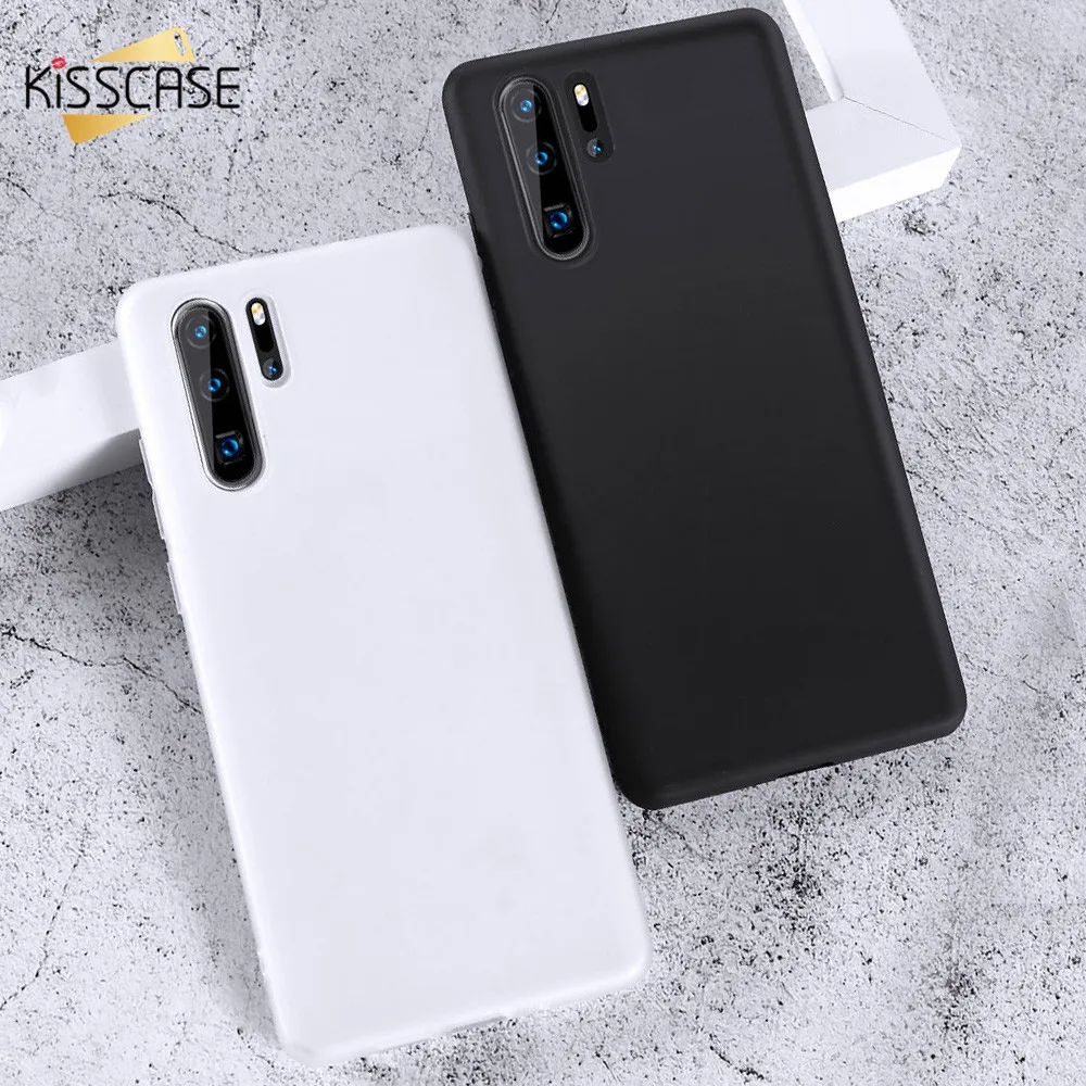 Чехол KISS Ультра мягкий ТПУ чехол для huawei Honor 8X9 Lite 10 гладкий силиконовый P30 Pro Capinhas