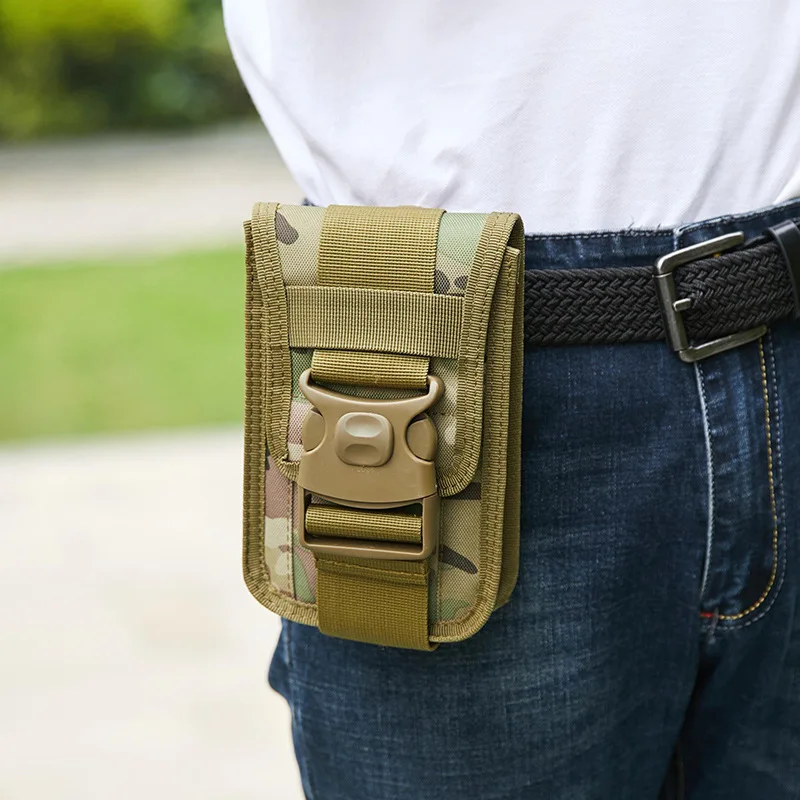 Поясная Сумка MOLLE, армейская тактическая сумка для военного телефона в стиле милитари, поясная сумка, чехол, чехол для смартфонов