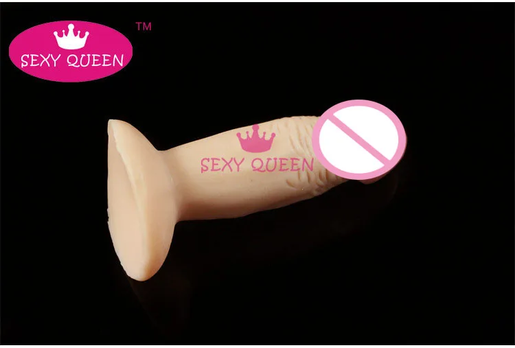 11.7*3cm Small Dildo Sex Toy For Women Men Anal Plug Mini Flexible Realistic Dildos Female masturbation Adults Toys For Girls