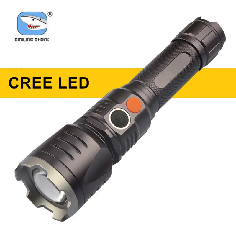 LED Flashlight 18650 zoom torch waterproof flashlights 1000 Lumen