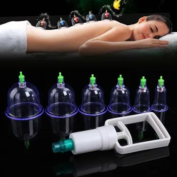 

Moisture Absorber Anti Cellulite Vacuum Cupping set vacuum Massager Cupping Cup Family massage jars ventosa Therapy Cupping Cups