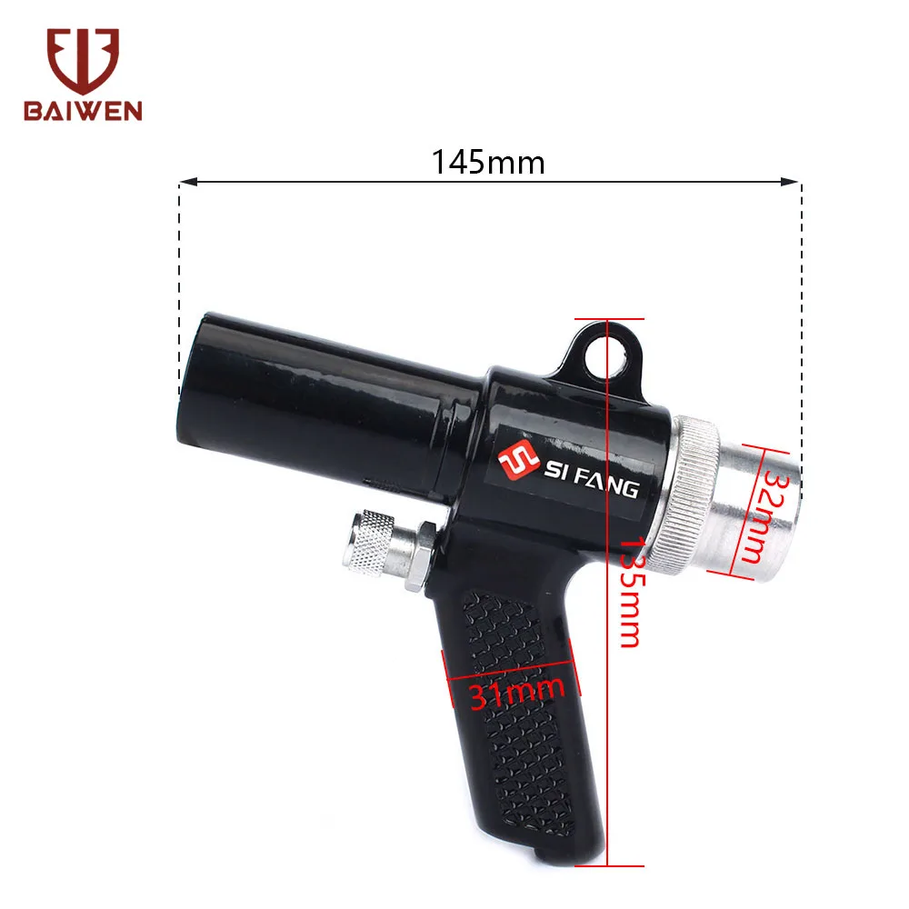 4 nozzle Air Wonder Gun Kit Dual Function Air Vacuum Blow Gun Pneumatic Vacuum Cleaner Kit Air Blow Pneumatic Tools