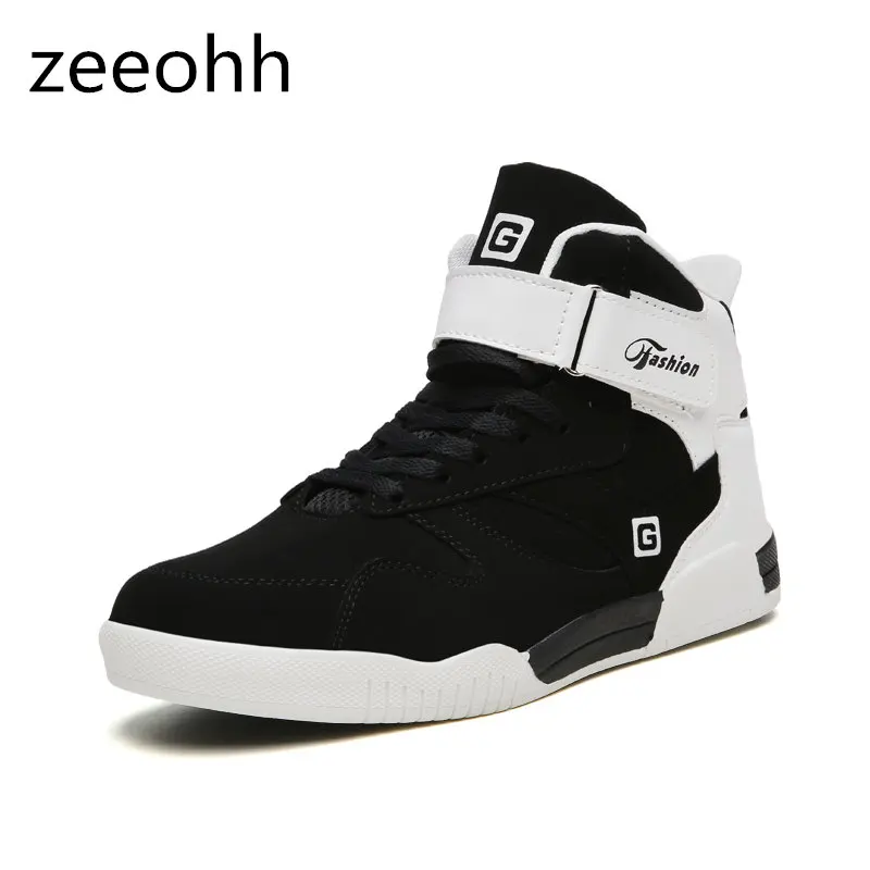 

zeeohh Men Fashion Casual Shoes Outdoor Comfortable white Sneakers New Autumn Winter Popular Hight-Top Walking Shoes High Qualit